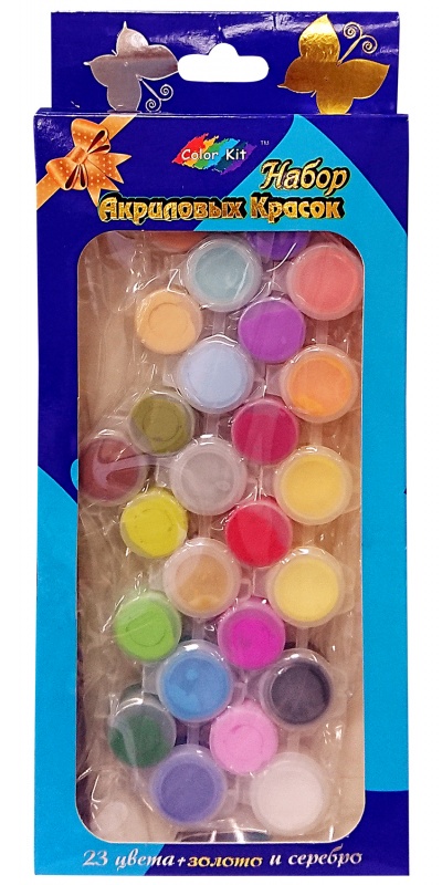 Краска акриловая Color Kit Колор на водной основе, KK004