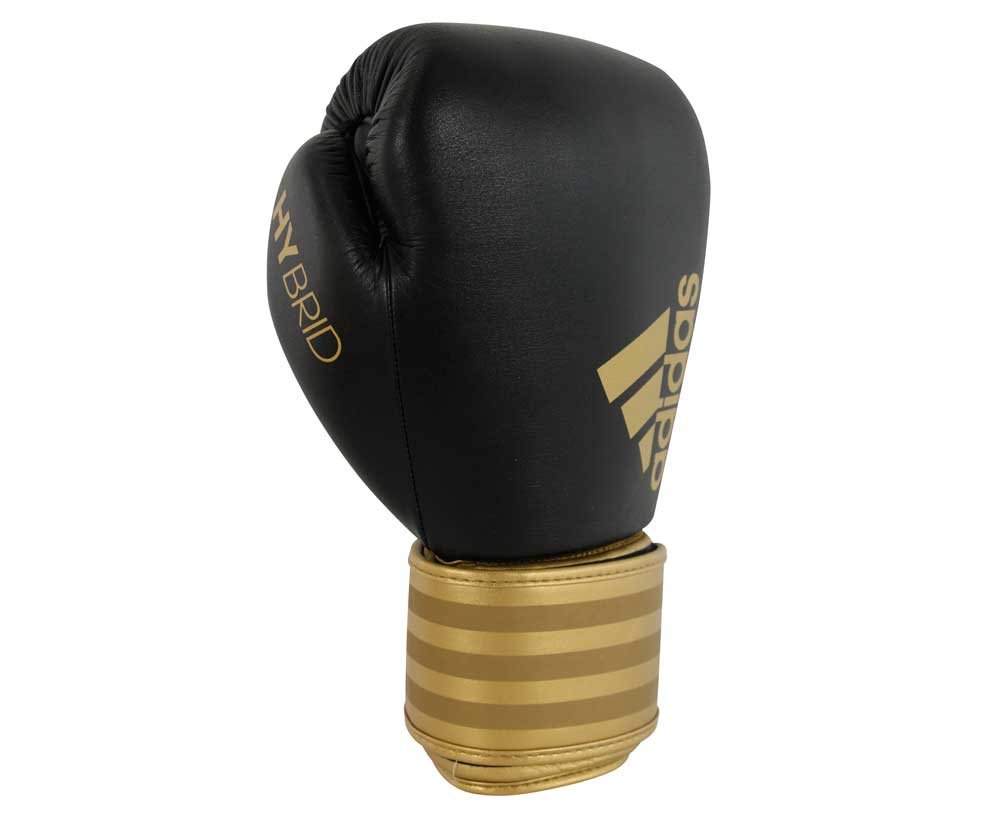 Боксерские перчатки Adidas adiH200 HYBRID 200, 3662513258605, черный, золотой