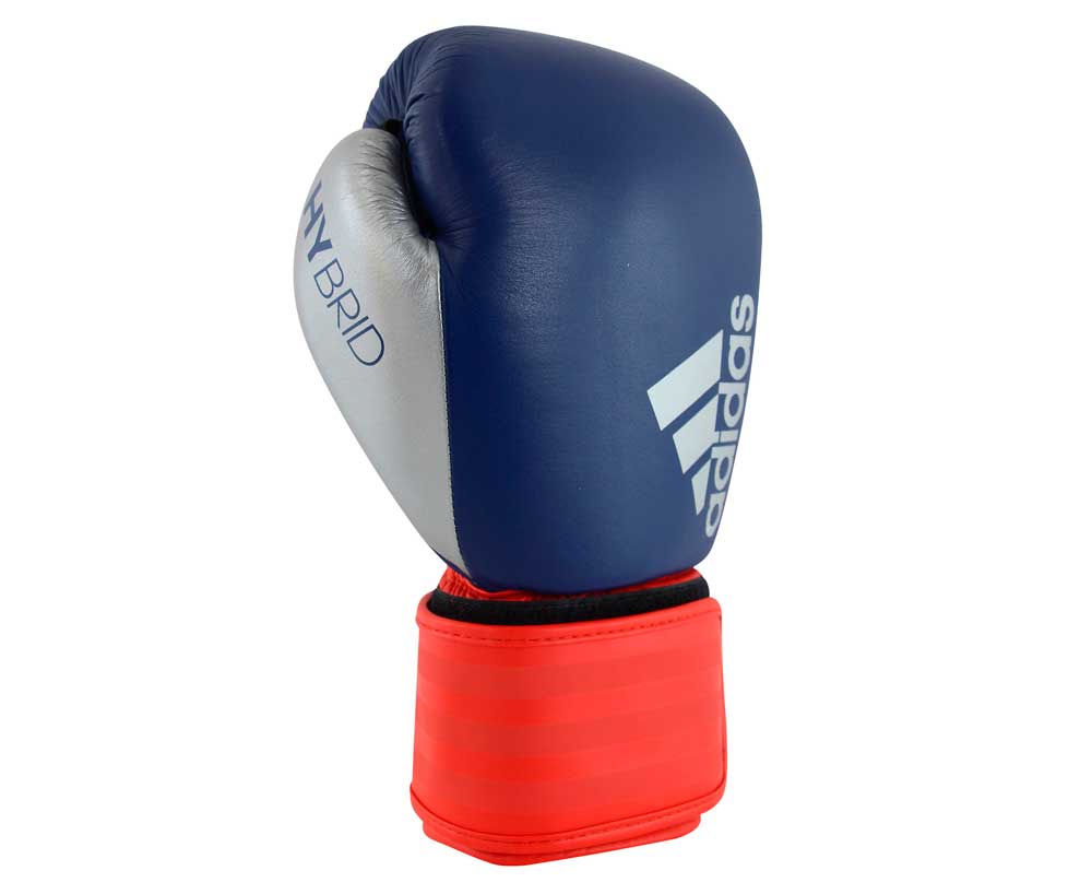 Боксерские перчатки Adidas adiH200 HYBRID 200, 3662513258469, синий, красный, серебристый
