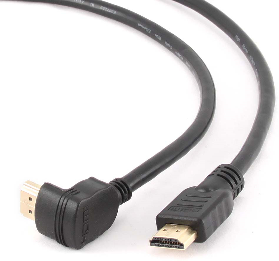 фото Кабель Pro Legend HDMI (M) - HDMI (M), ver. 1.4, угловой разъем, HDC1,8, HDC1.8, черный, 1,8 м