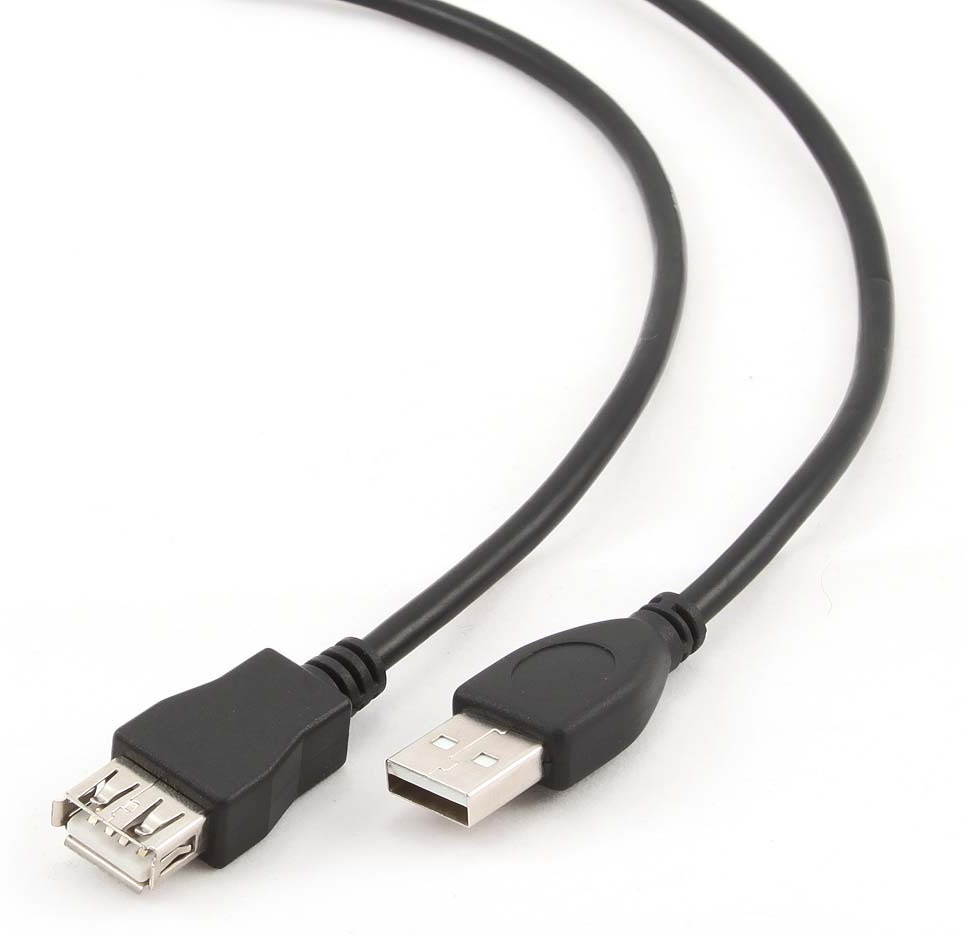 Удлинитель кабеля Pro Legend USB 2.0 А - USB А, PL1301, черный, 3 м