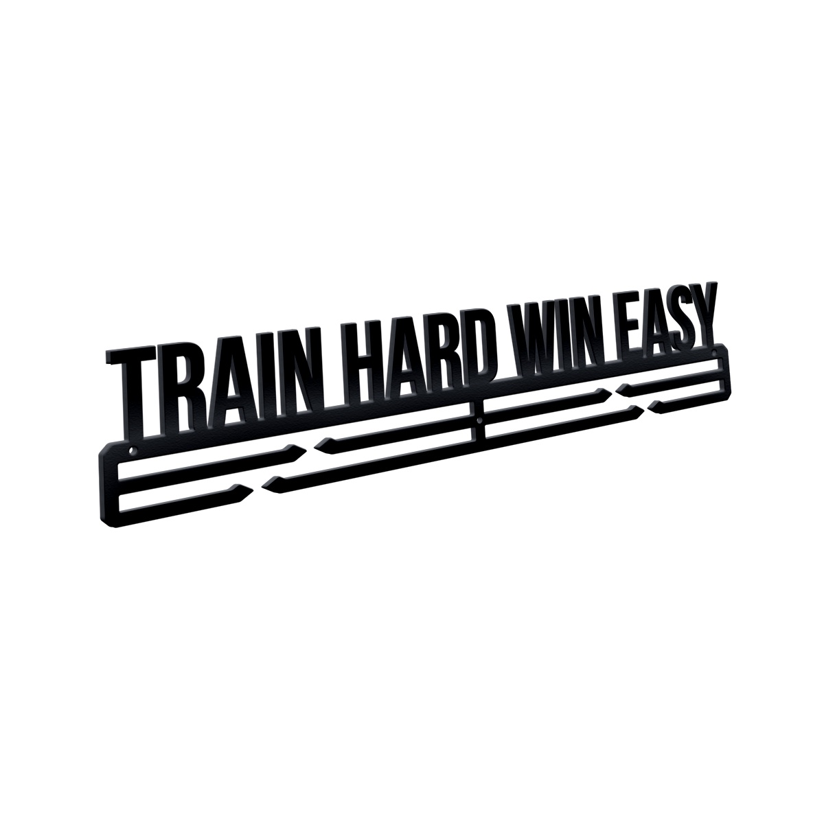 фото Медаллер Медаллер Train hard win easy, M14-9005, черный