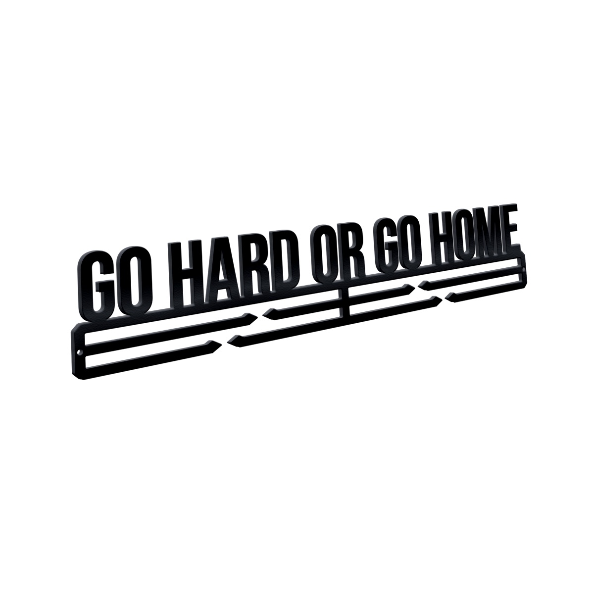 фото Медаллер Медаллер Go hard or go home, M22-9005, черный