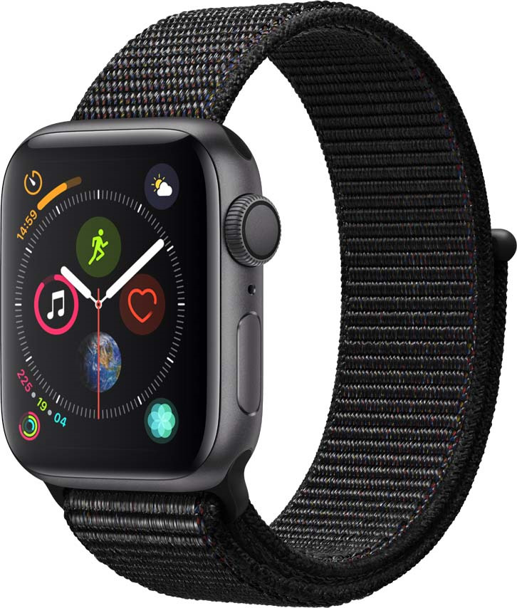фото Умные часы Apple Watch Series 4 GPS A1977, MU672, 40 мм, серый