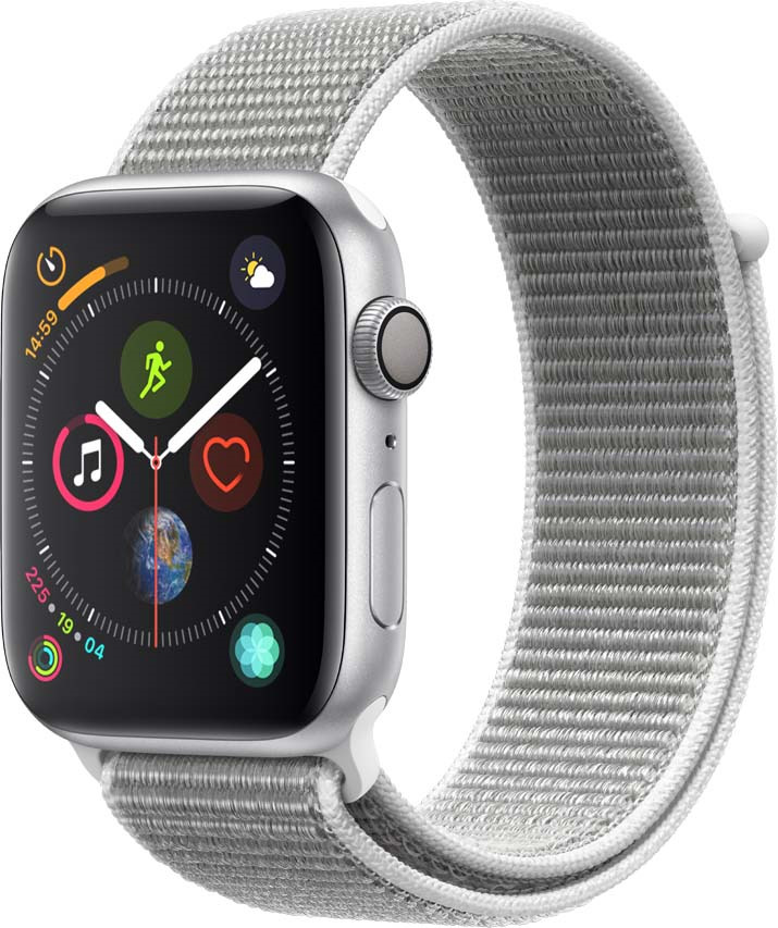 фото Умные часы Apple Watch Series 4 GPS A1978, MU6C2, 44 мм, серебристый