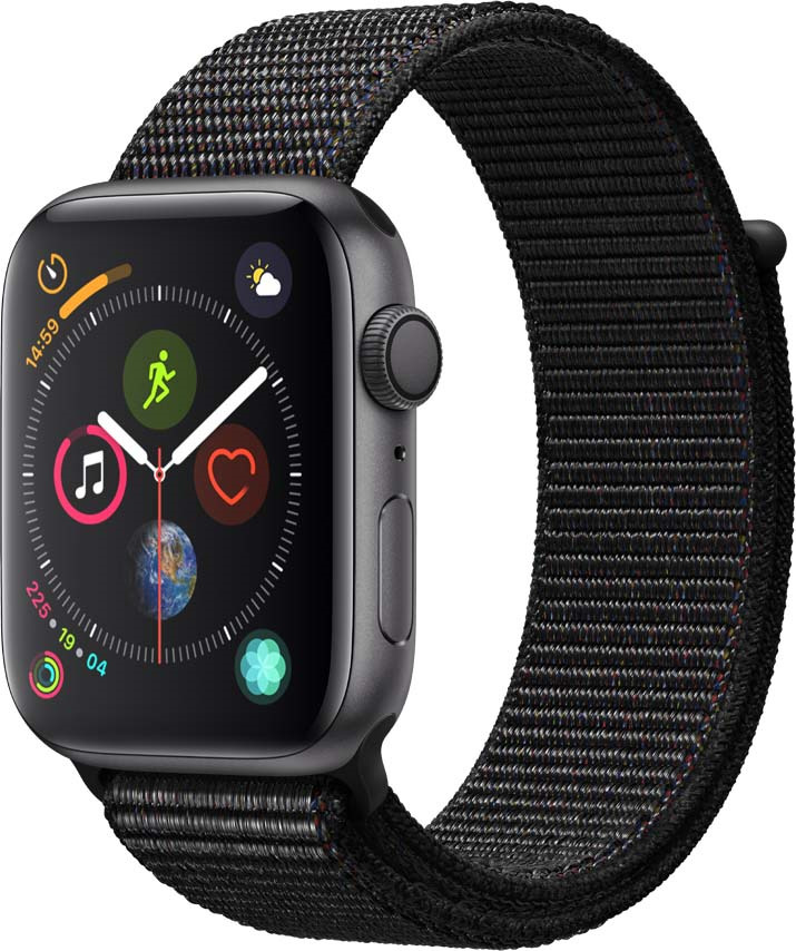 фото Умные часы Apple Watch Series 4 GPS A1978, MU6E2, 44 мм, серый