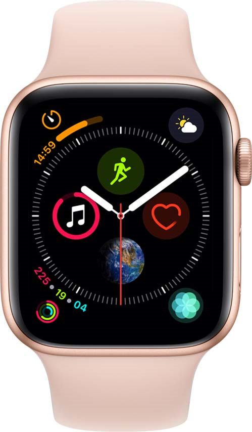 фото Умные часы Apple Watch Series 4 GPS A1978, MU6F2, 44 мм, золотой