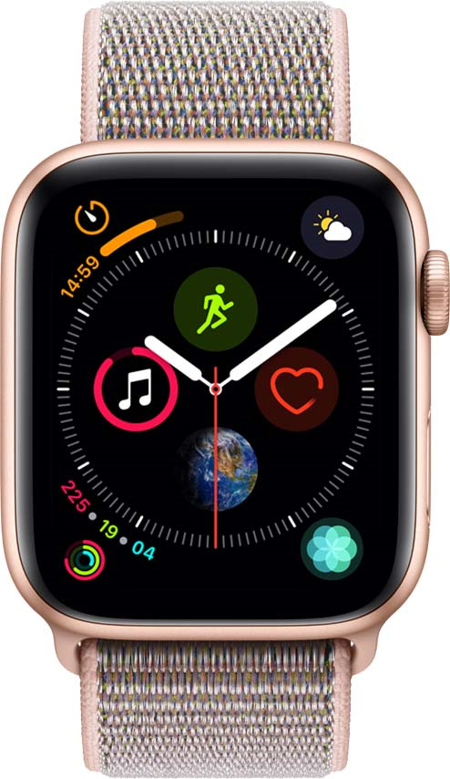 фото Умные часы Apple Watch Series 4 GPS A1978, MU6G2, 44 мм, золотой