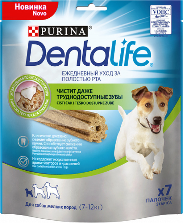 фото Лакомства для собак мелких пород DentaLife, 115 г