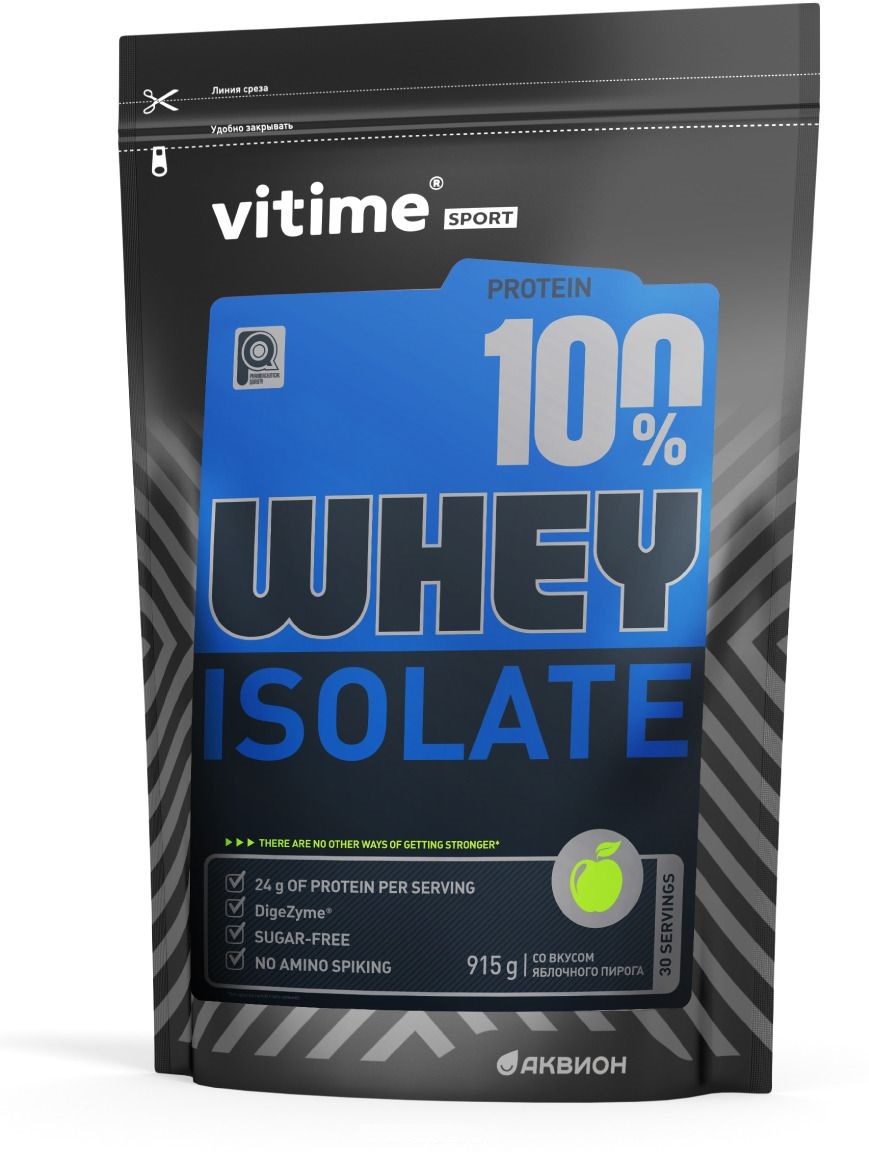 фото Протеин Vitime Whey Protein со вкусом яблочного пирога