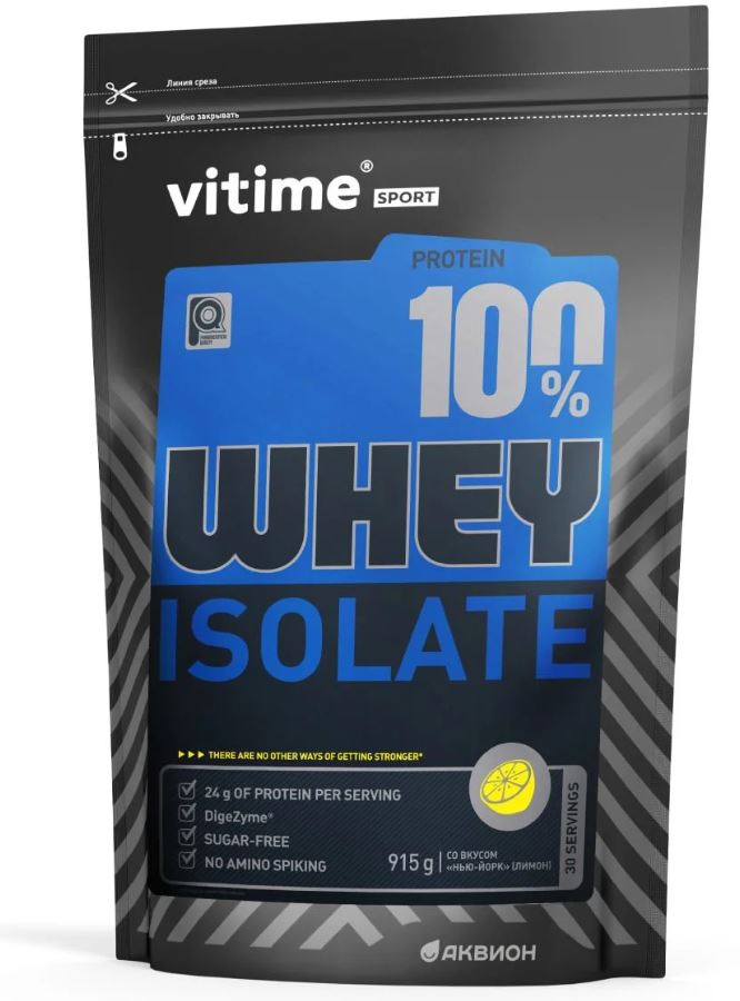 фото Протеин Vitime Whey Protein с лимонным вкусом