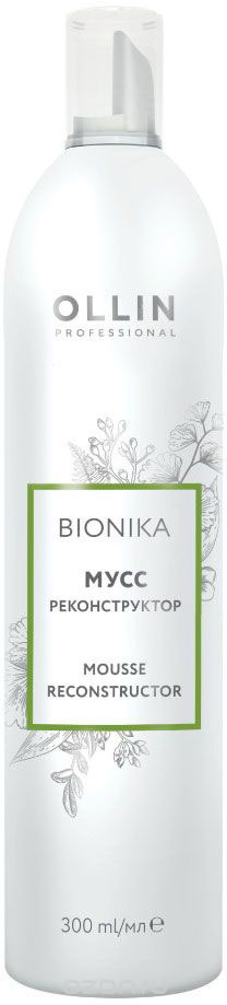 фото Ollin Мусс реконструктор BioNika Mousse Reconstructor 300 мл Ollin professional