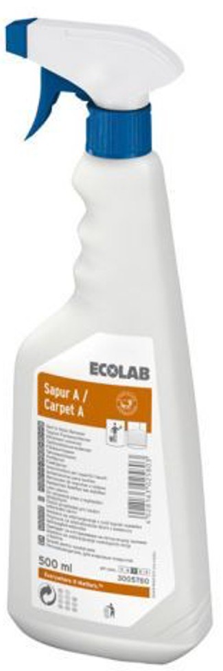 фото Пятновыводитель Ecolab Sapur A (Carpet A), 3005780, прозрачный, 0.5