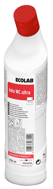 фото Средство для ванной и туалета EcoLab Into WC Ultra, 3004290, белый, 0.75