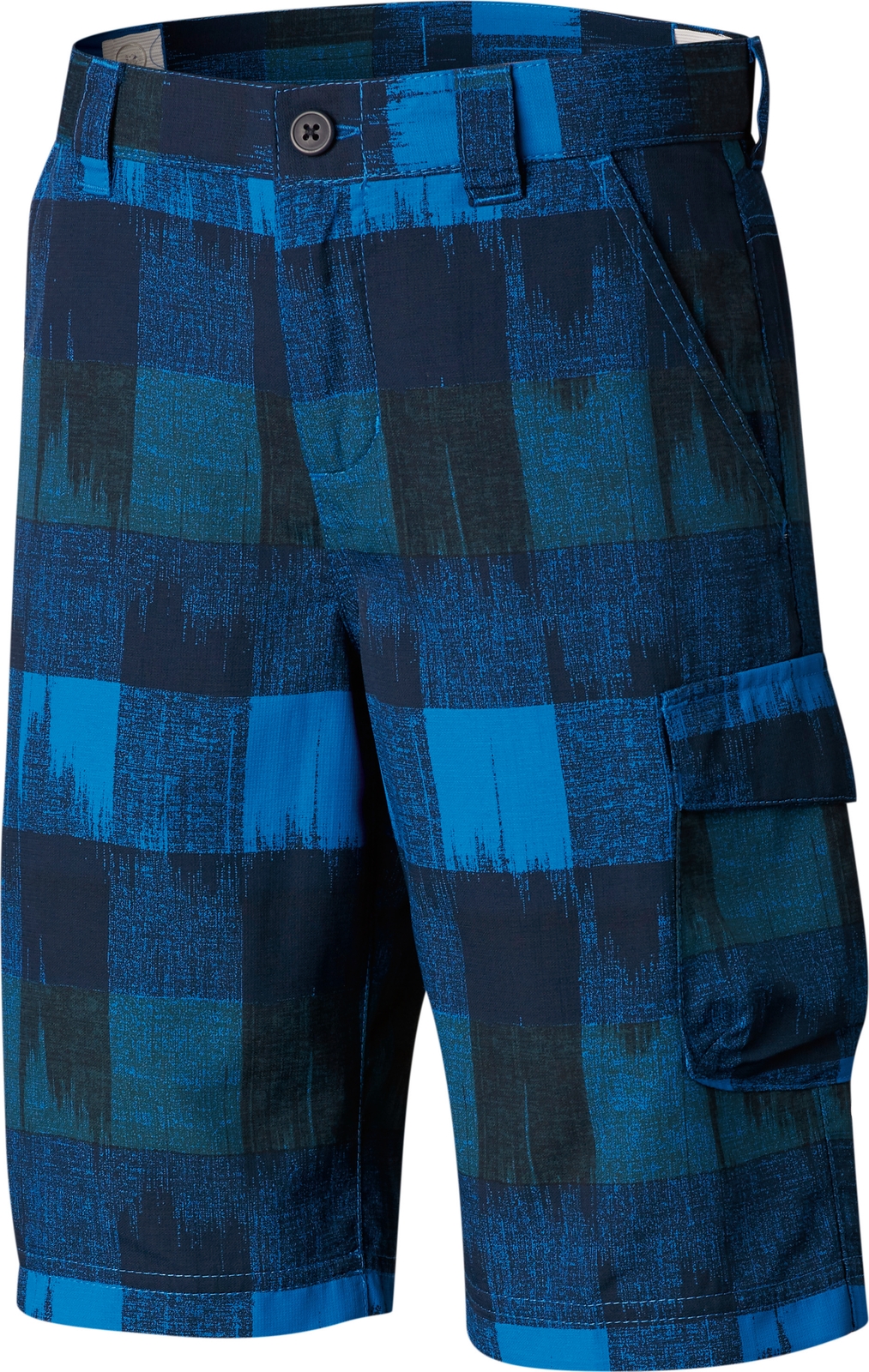 Шорты для мальчика Columbia Silver Ridge Printed Short, цвет: синий. 1715261-438. Размер 125/135