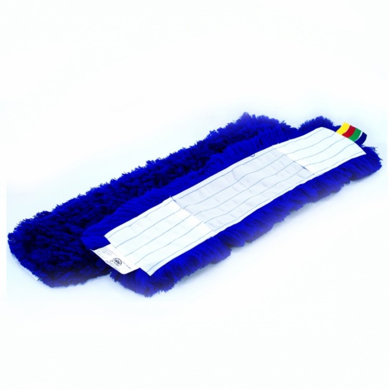 фото Насадка на швабру A-VM Плоский рамочный для сухой уборки, акрил, AL3515, синий