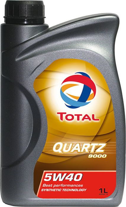 фото Моторное масло Total Quartz 9000 5W40, синтетическое, 1 л