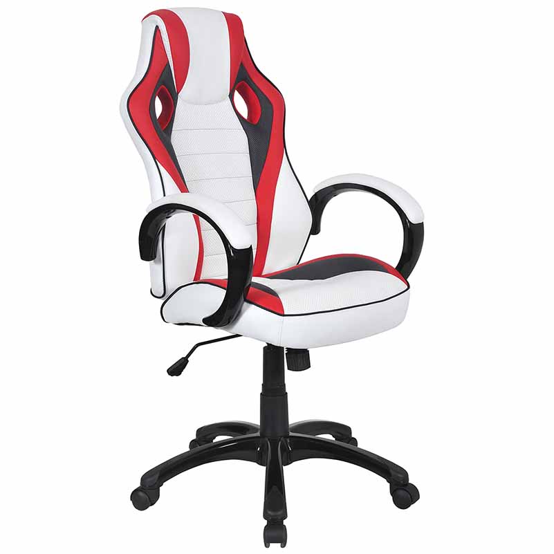Компьютерное кресло Сostway компьютерное кресло, белый, красный