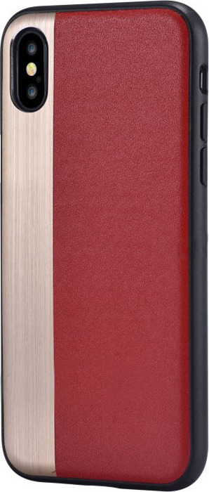 фото Чехол для сотового телефона Comma Jezz case Red для Apple iPhone X, красный