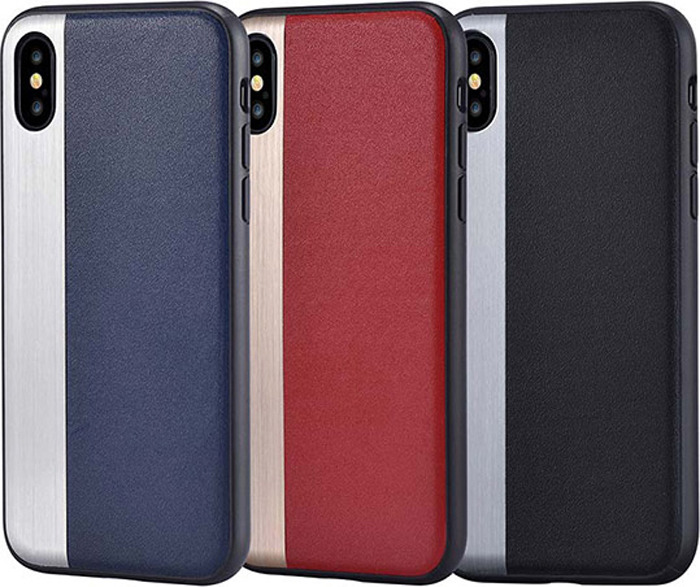 фото Чехол для сотового телефона Comma Jezz case Red для Apple iPhone X, красный