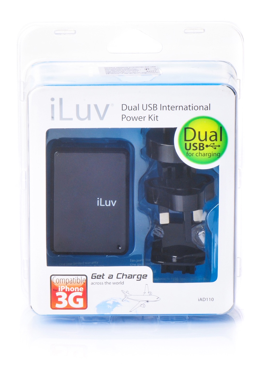 фото Зарядное устройство iLuv Travel Adapter Kit, черный