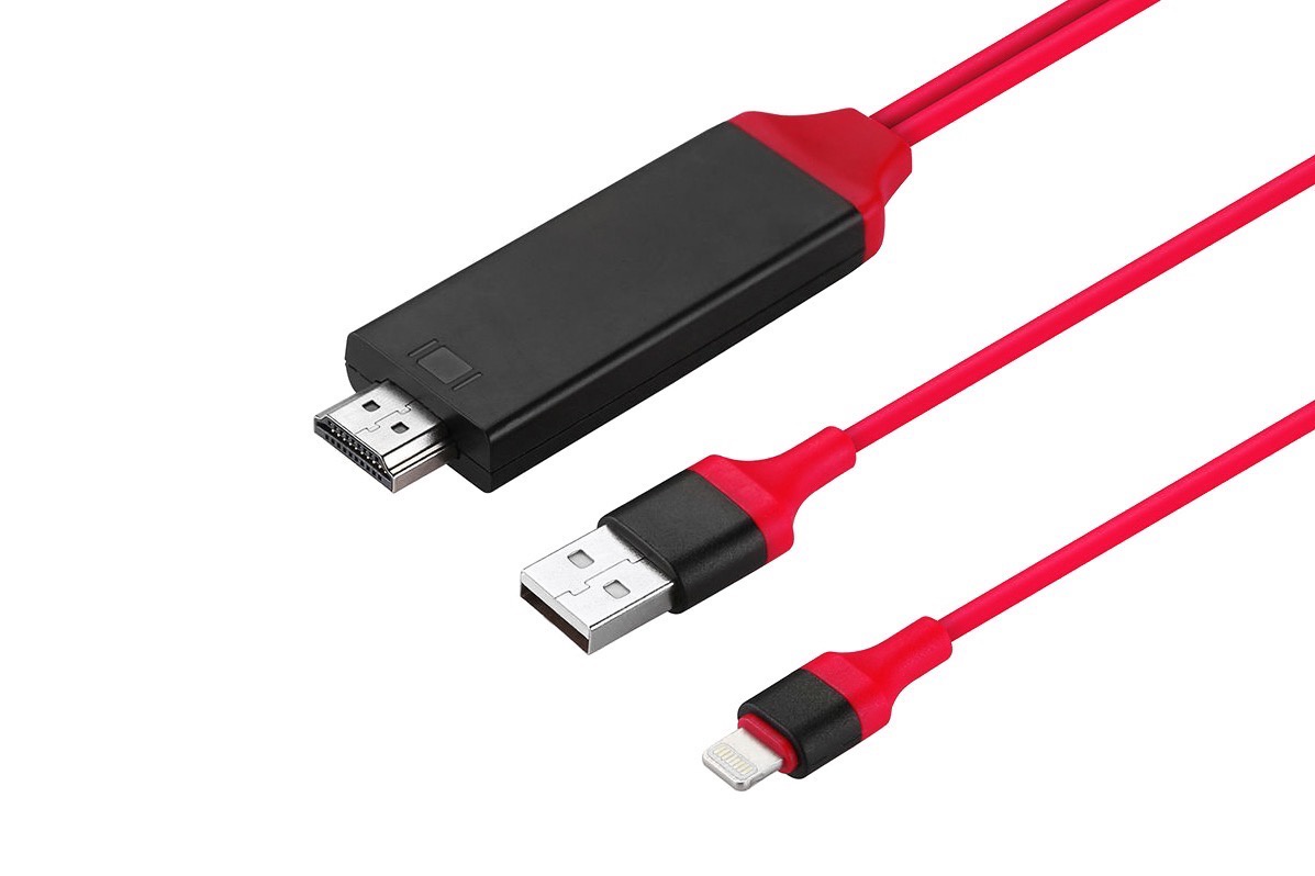 фото Кабель AUKEY CB-AM1 Micro braided wire 1.2M red, красный