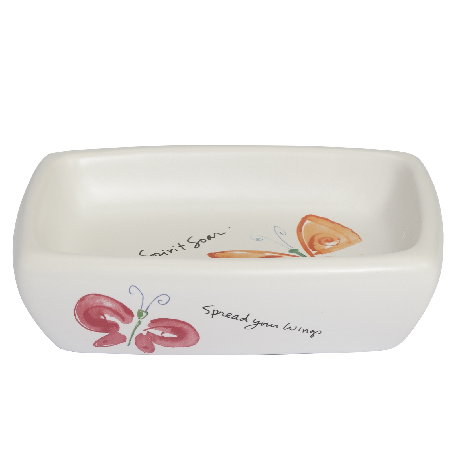 фото Мыльница Creative Bath Flutterby, FLU56MULT, белый