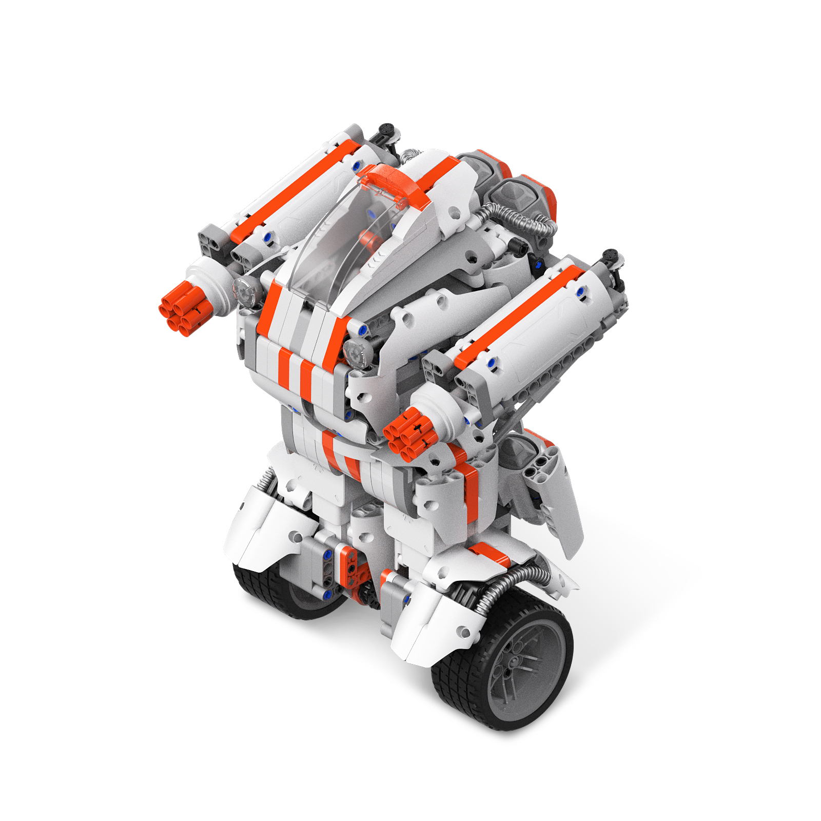 Игрушечный робот Xiaomi Конструктор робот-трансформер Mi Bunny Building Block Transformers Robot , 800004RUS белый