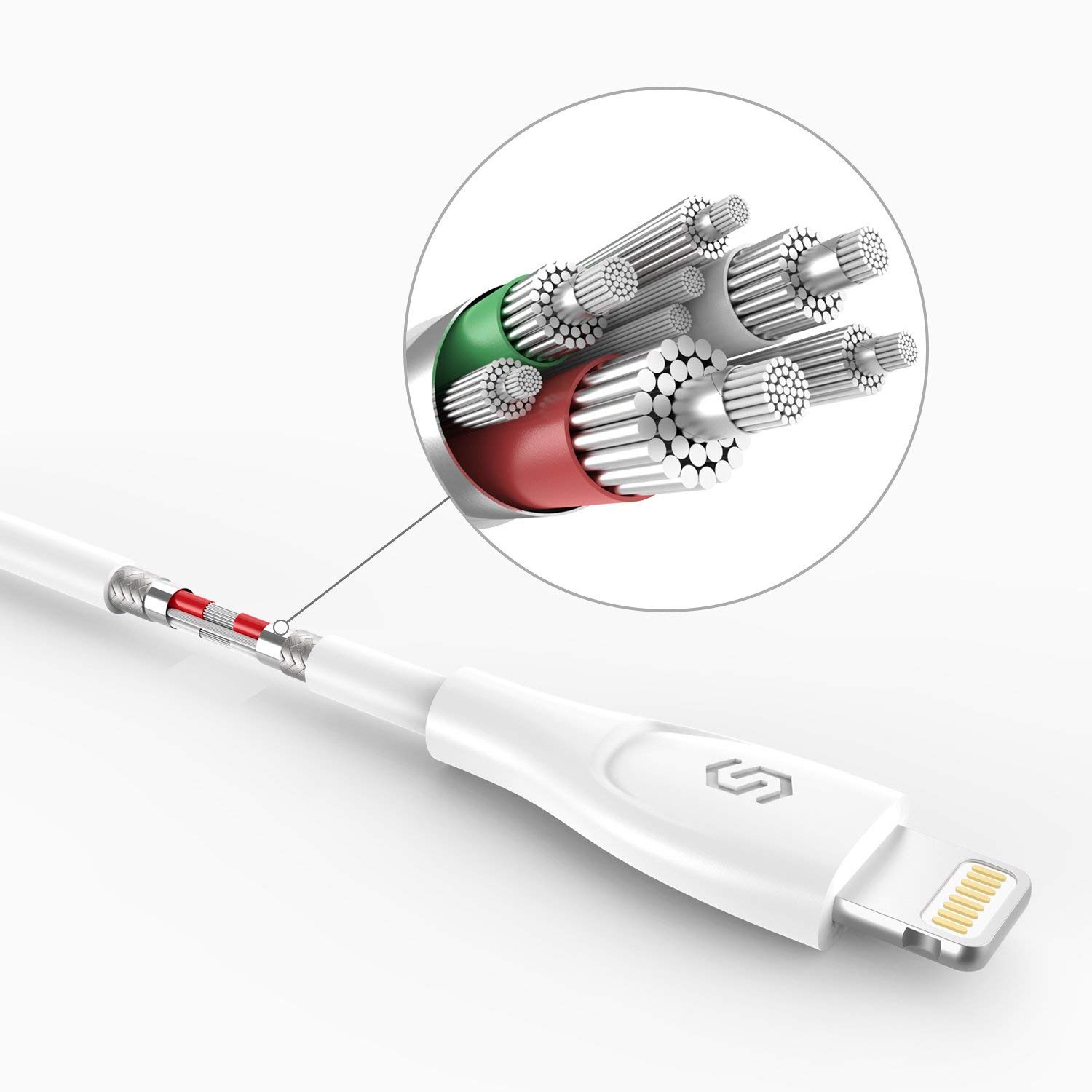 фото Кабель Syncwire Syncwire iPhone Lightning Cable, SW-LC034, белый