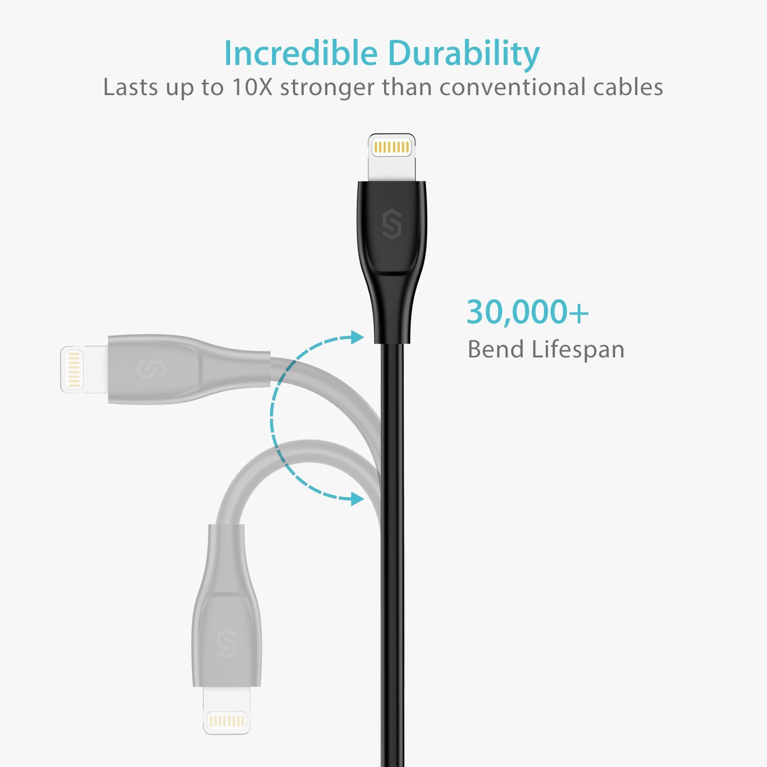 фото Кабель Syncwire Syncwire iPhone Lightning Cable, SW-LC054, черный