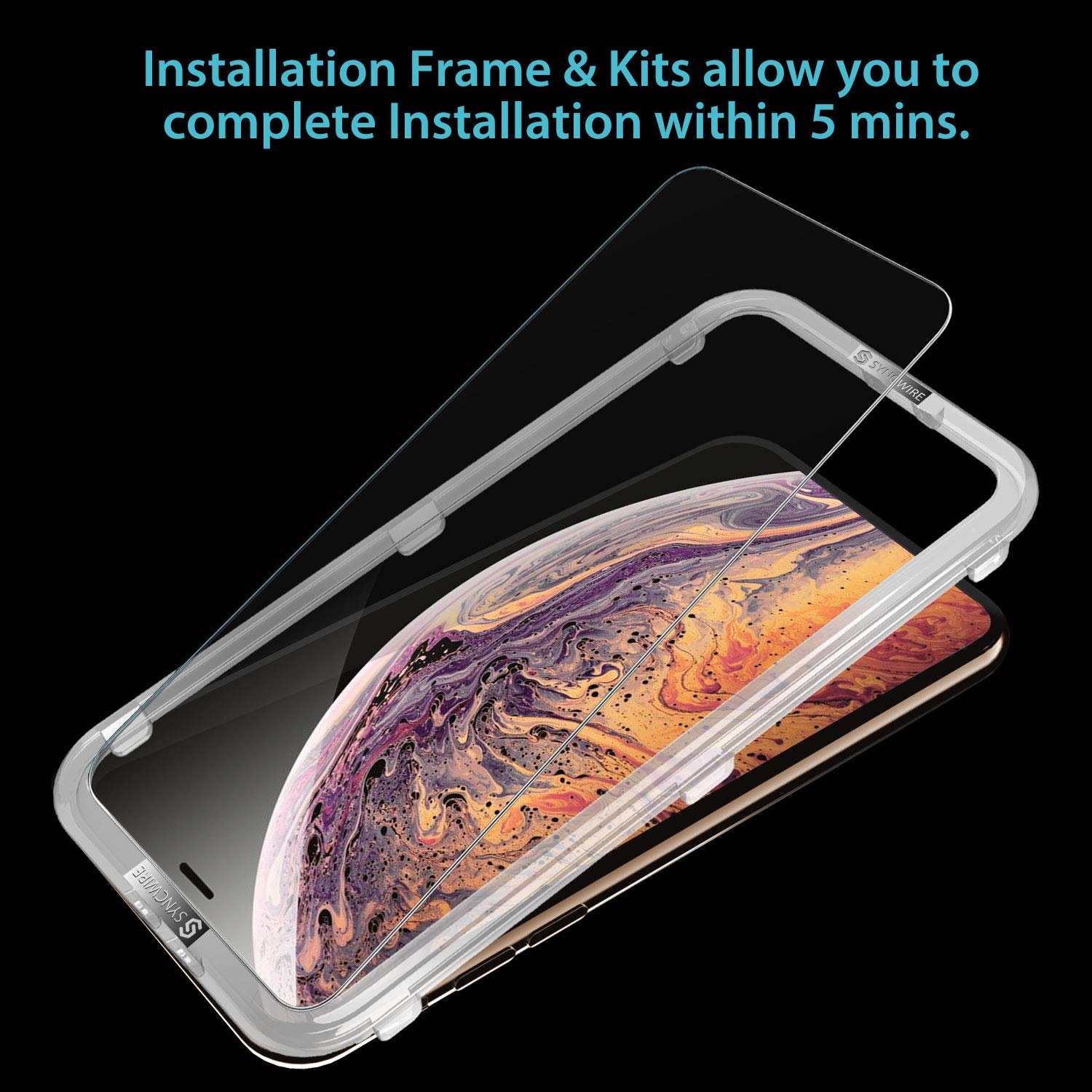 фото Защитное стекло Syncwire Syncwire SyncProof iPhone XS Max, SW-SP189