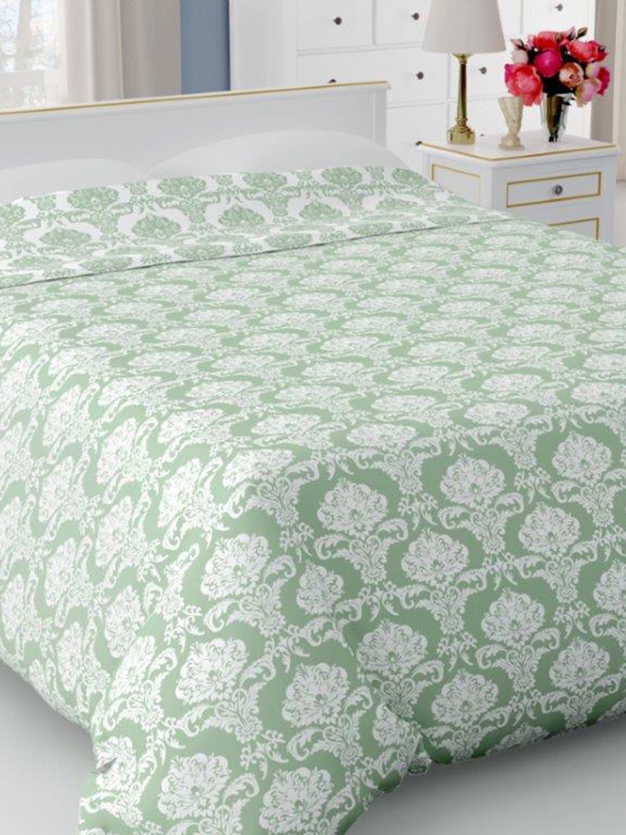 Покрывало DeНАСТИЯ Покрывало на кровать, 190*220 см, зеленый