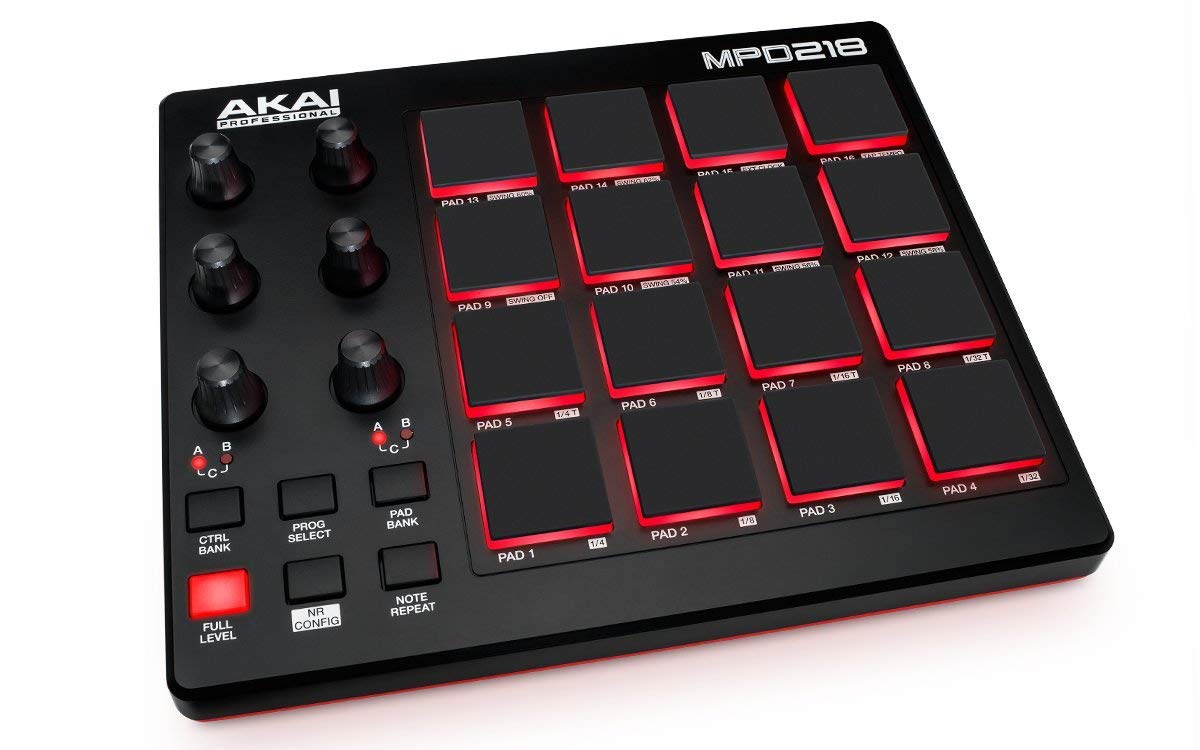 фото MIDI-контроллер Akai Pro MPD218, MPD218