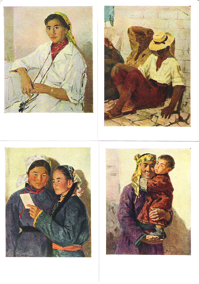 фото Вл. Игошев (набор из 4 открыток) Советский художник
