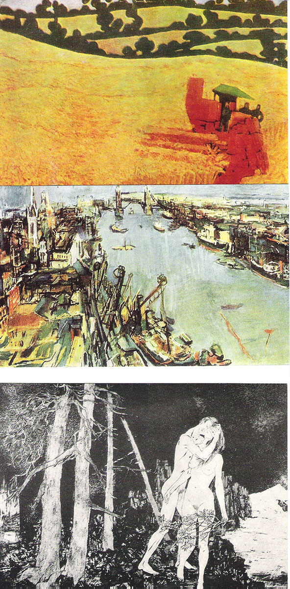фото Современные художники Западной Европы. Выпуск 1 (набор из 12 открыток) Советский художник