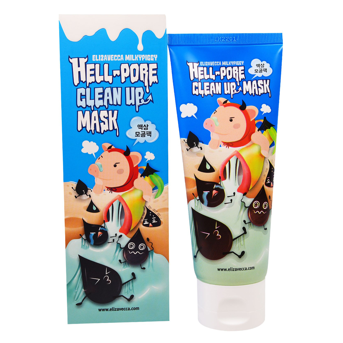 фото Маска косметическая Elizavecca Hell Pore Clean Up Mask, 100