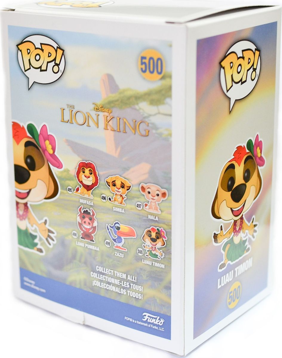 фото Фигурка Funko POP! Vinyl: Disney: Король лев (Lion King): Luau Timon 36413