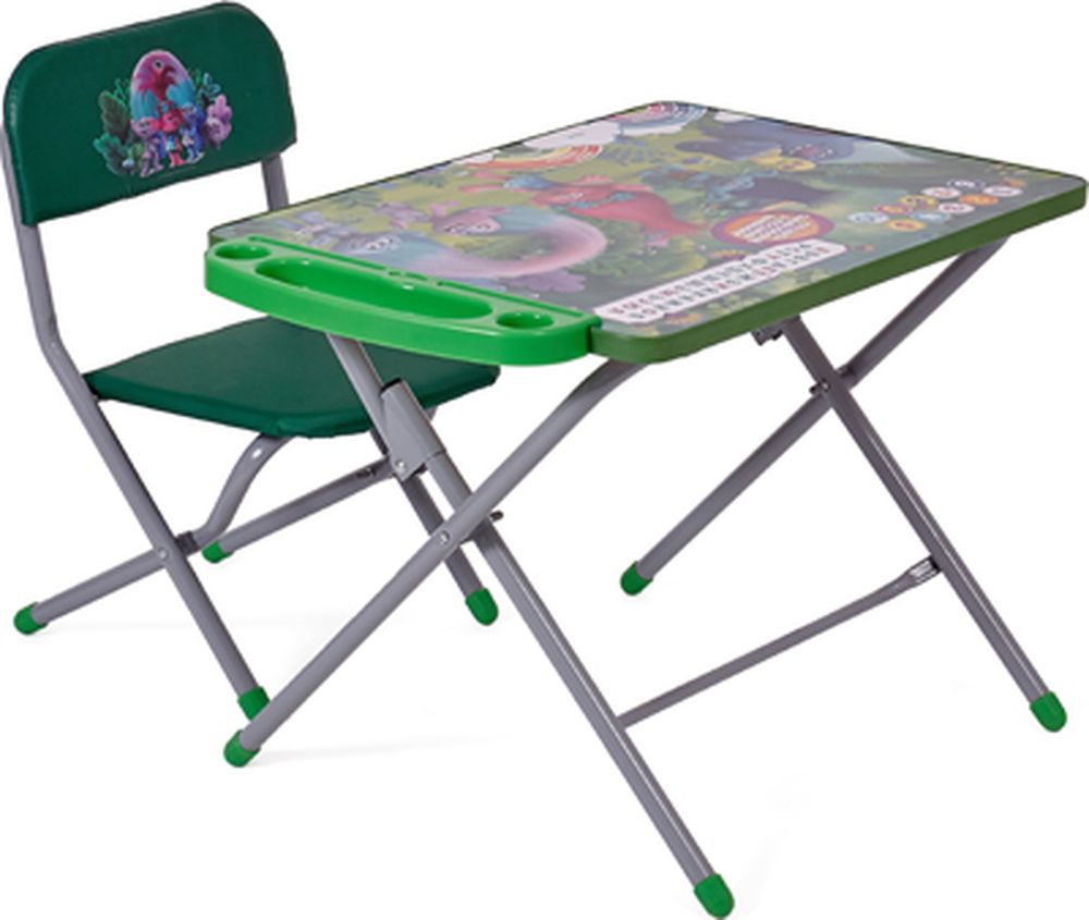 фото Комплект детской мебели Polini Kids 103 Тролли, зеленый
