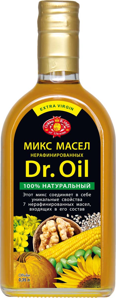 фото Смесь масел Golden Kings of Ukraine Dr. Oil, 350 мл