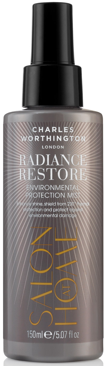 фото Спрей для ухода за волосами Charles Wortinghton Radiance Restore, с углем, с защитой от UV фильтров, 150 мл