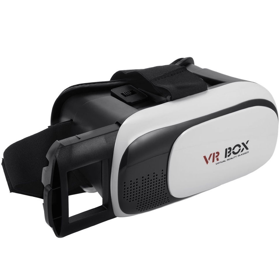 фото Очки виртуальной реальноcти для смартфонов VR BOX 2.0, черно-серый