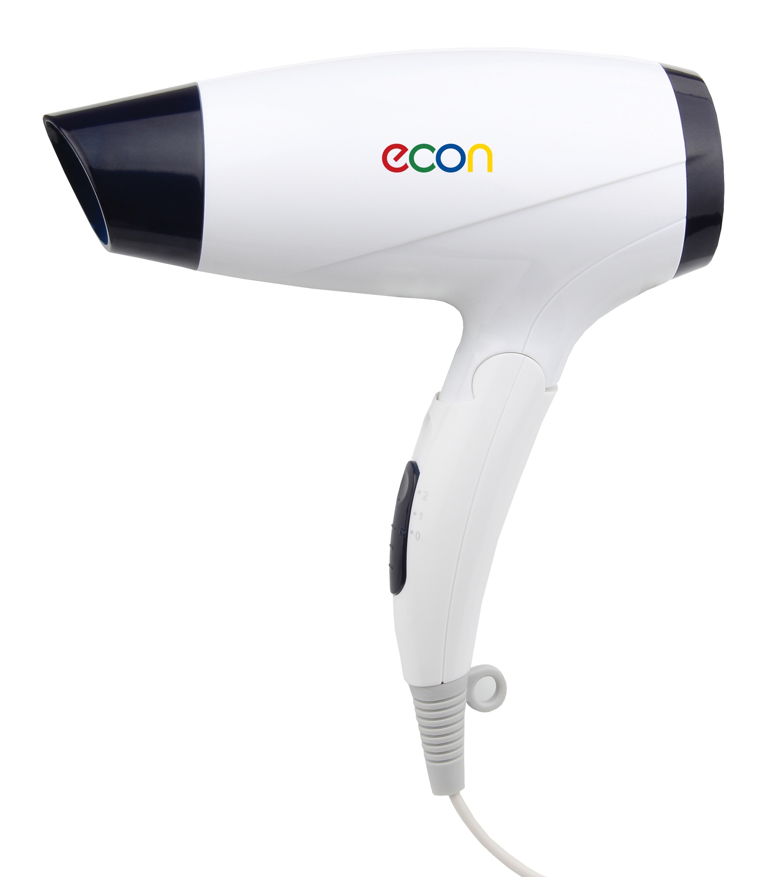 Фен для волос ECON ECO-BH163D, белый