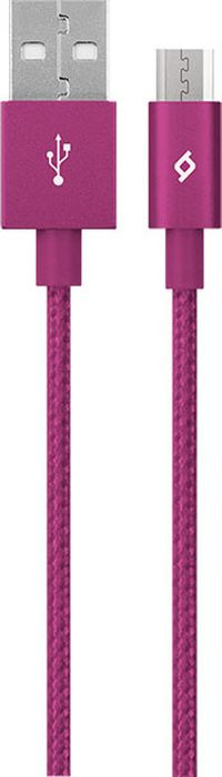 Дата-кабель TTEC Alumi Micro-USB, 2DK11P, розовый