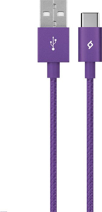 фото Дата-кабель TTEC Alumi Cable Type-C, 2DK18MR, фиолетовый