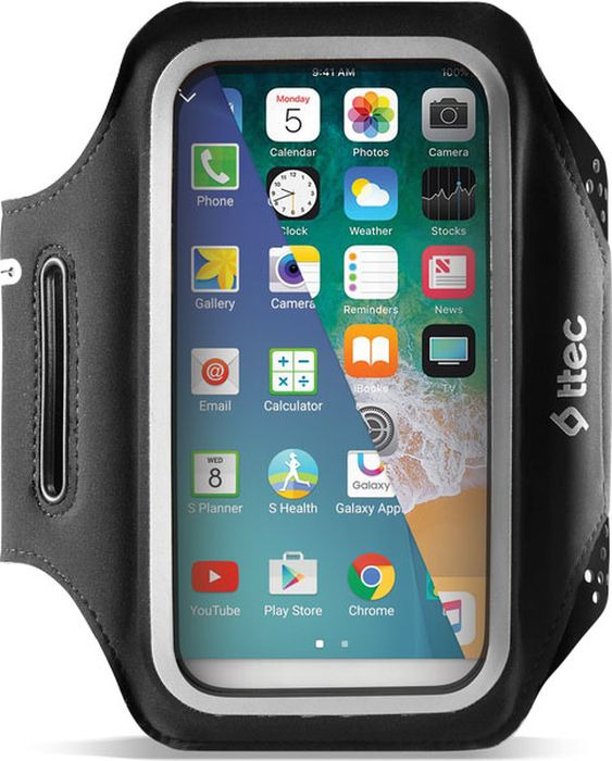 фото Чехол TTEC EasyFit ArmBand L, 2PNS122SB, черный