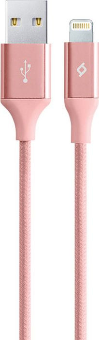 фото Дата-кабель TTEC Alumi 8 Pin, 2DK16RA, золотой, розовый