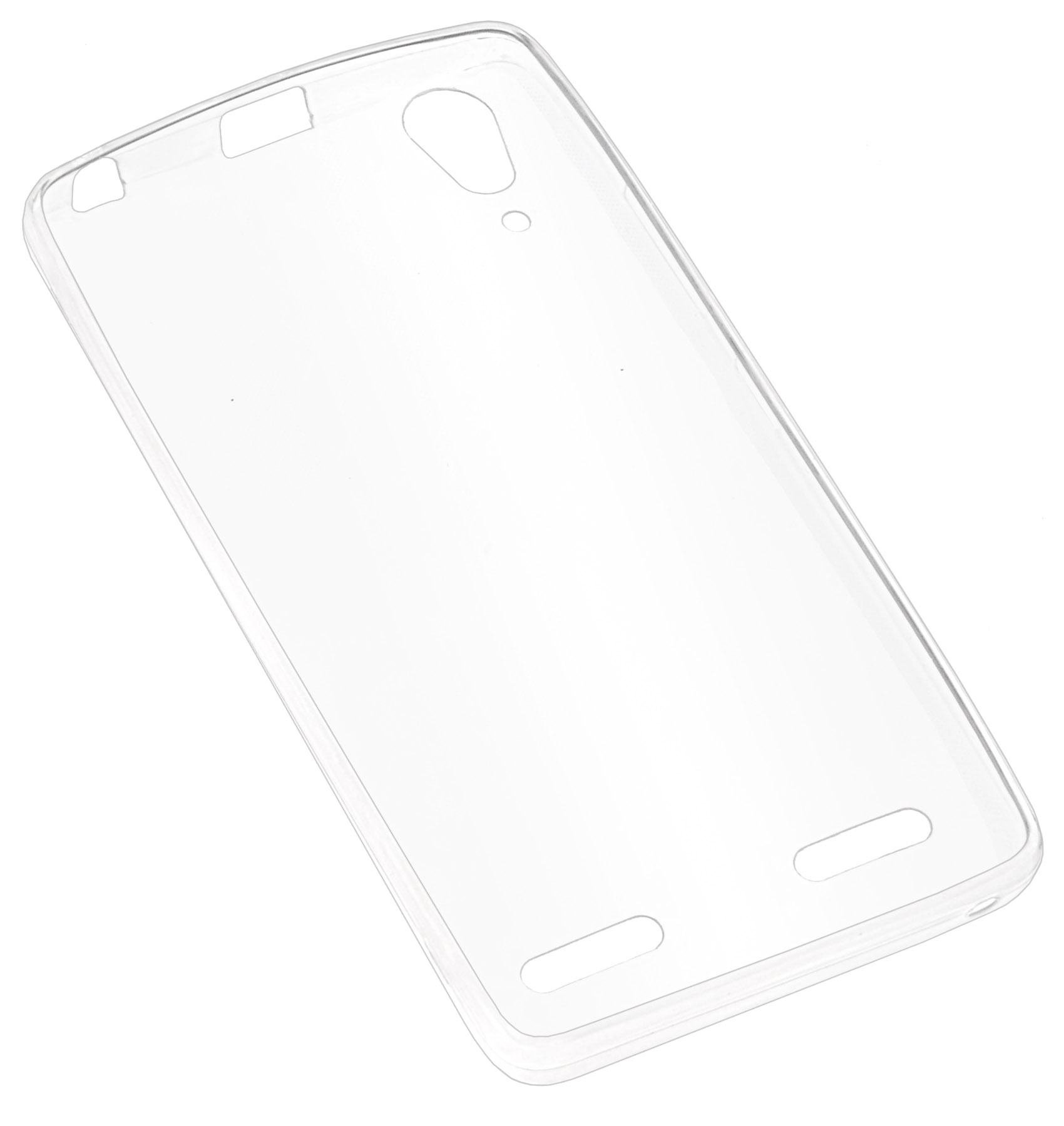 фото Чехол для сотового телефона skinBOX Slim Silicone, 4630042528505, прозрачный