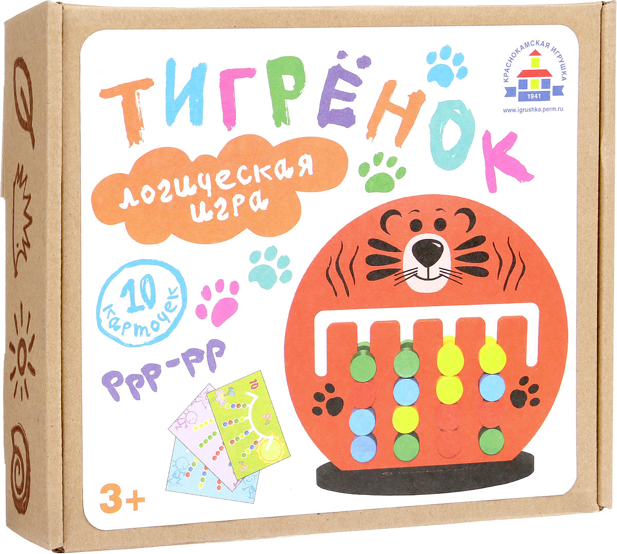 фото Краснокамская игрушка Обучающая игра Тигренок