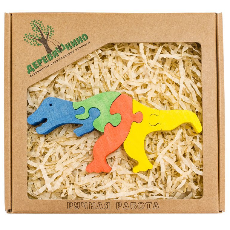 фото Развивающая игрушка Деревяшкино Динозавр