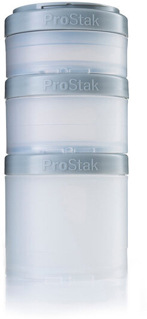 фото Набор спортивных контейнеров BlenderBottle ProStak Expansion Pak с таблетницей, BB-PREX-CPGR, серый, 4 предмета